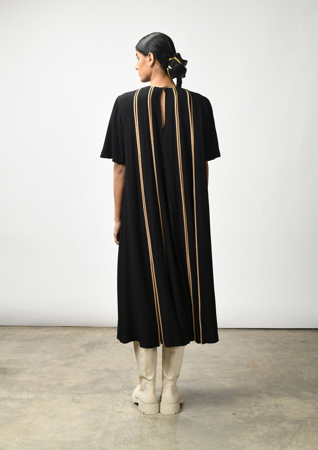 Classic midi tent dress