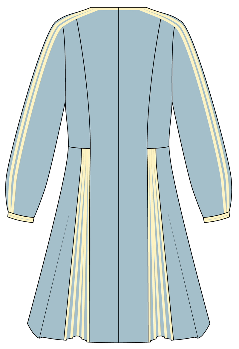 Short A-line Silk Dress