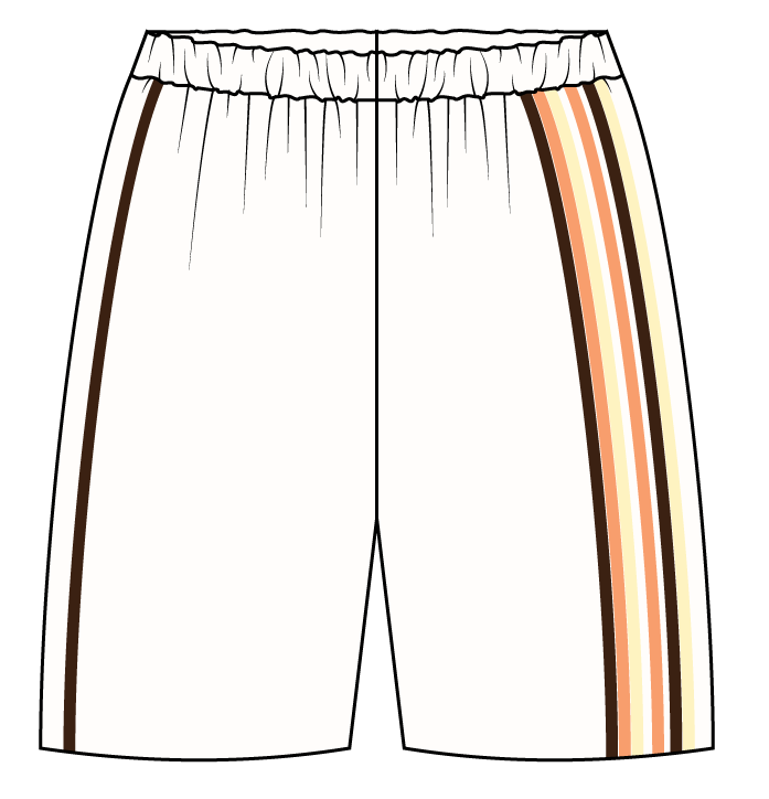 Multi-binding Silk Shorts