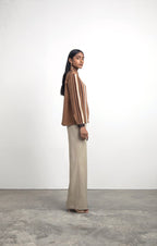 Classic Multi-binding Silk Shirt